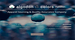 Desktop Screenshot of algodonncolors.com